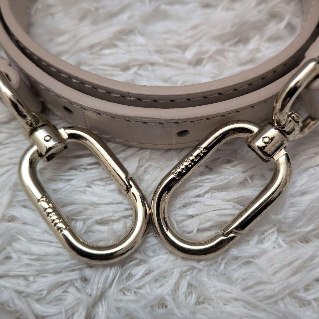 【極美品 保存袋付き】フルラ　1927　トップハンドル　ミニ　ハンドバッグ