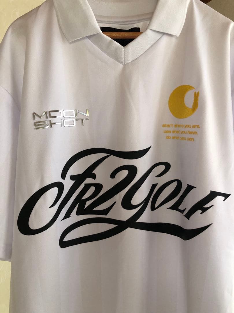 FR2GOLF ポロシャツ　MOONSHOT Logo polo サイズXL