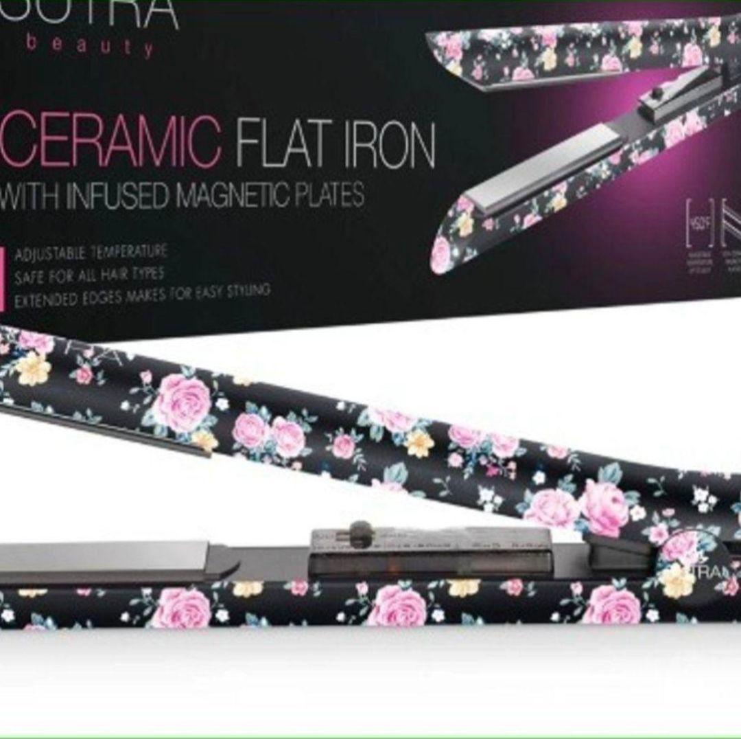 【ヘアアイロン】花柄☆ハワイ限定☆高温対応☆