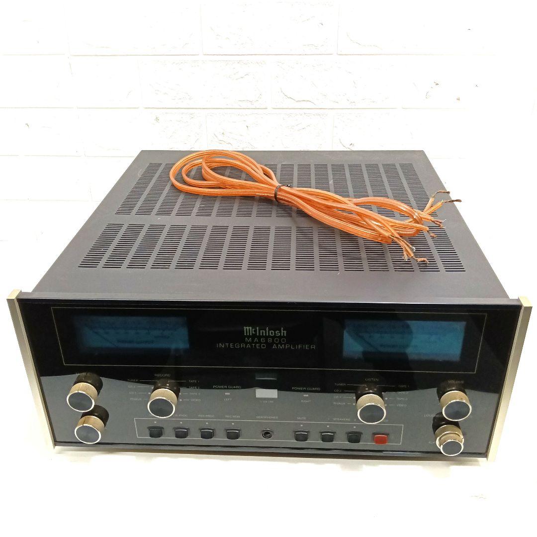 アンプ Macintosh MA6800 INTEGRATED AMPLIFIER