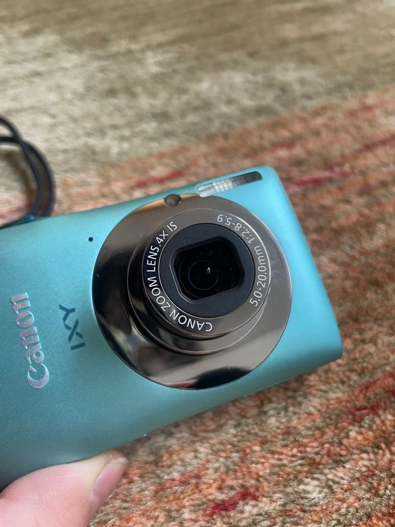 Canon キャノン IXY 200F ブルー 動作確認済み 極美品