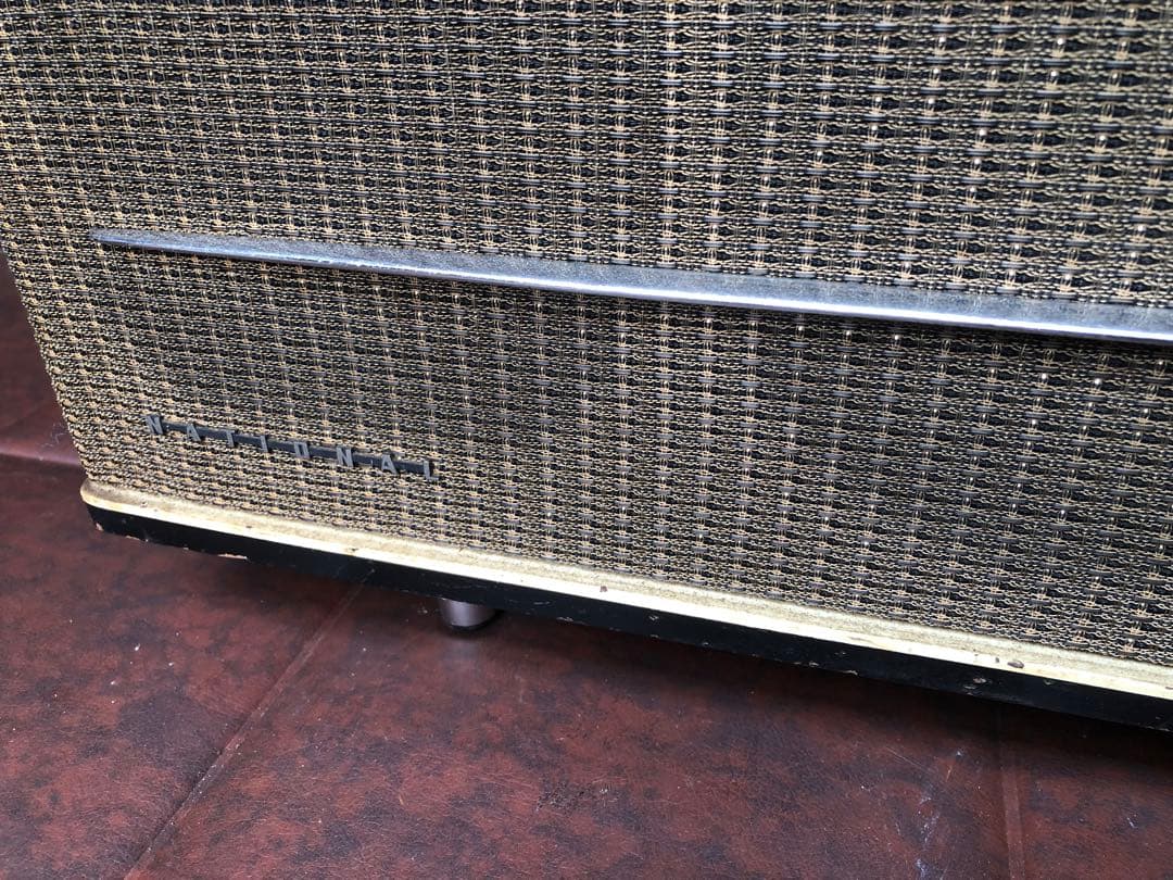 昭和レトロ　真空管　ラジオ　アンティーク(J 1)