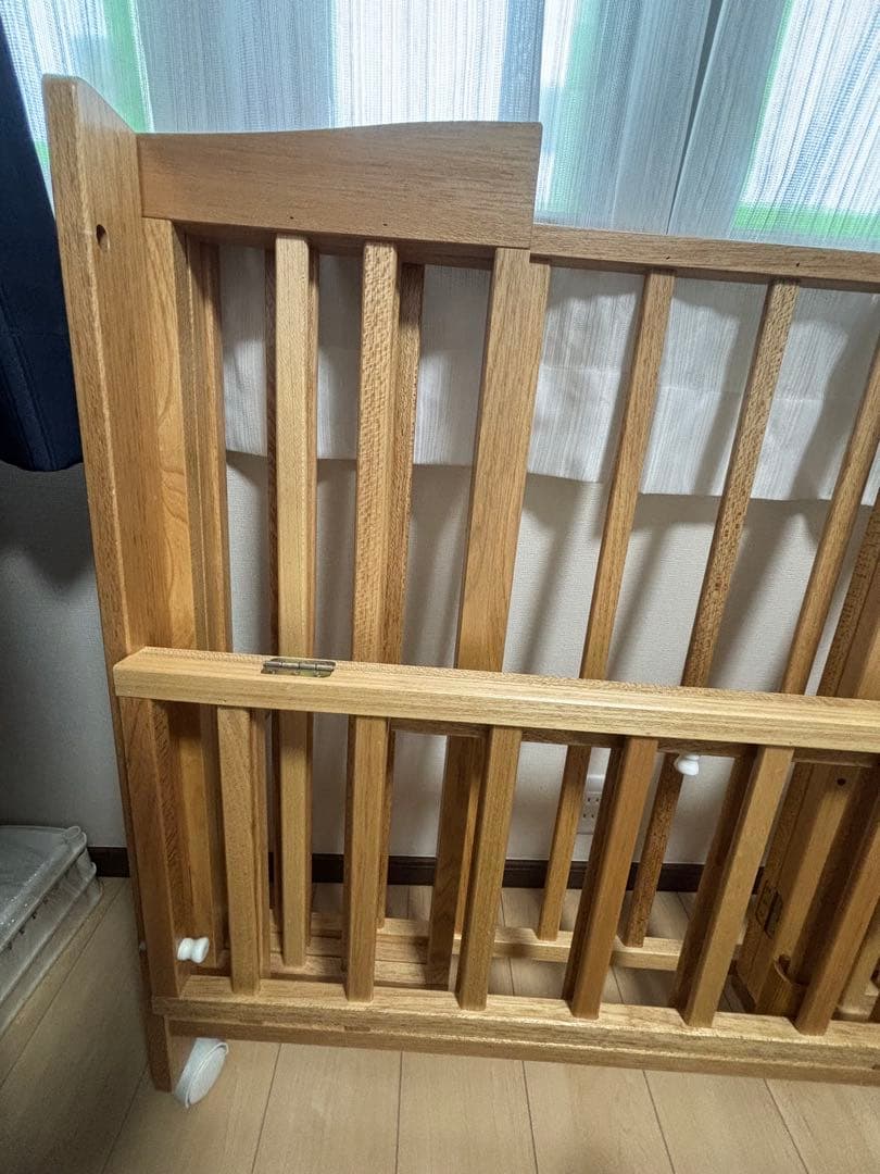 KATOJI ミニベッド 折りたたみ (ナチュラル) ミニベビーベッド