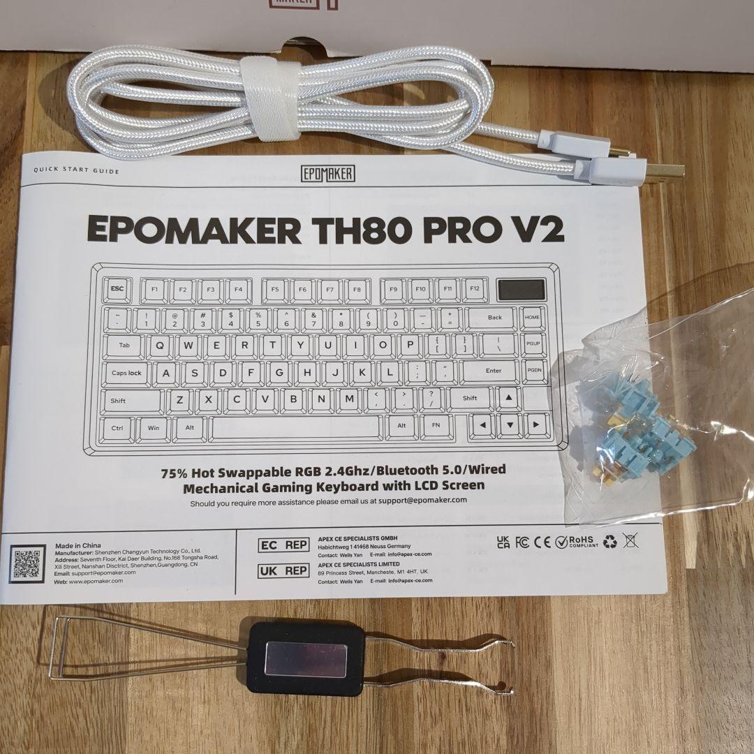【美品・箱あり】EPOMAKER TH80 PRO V2