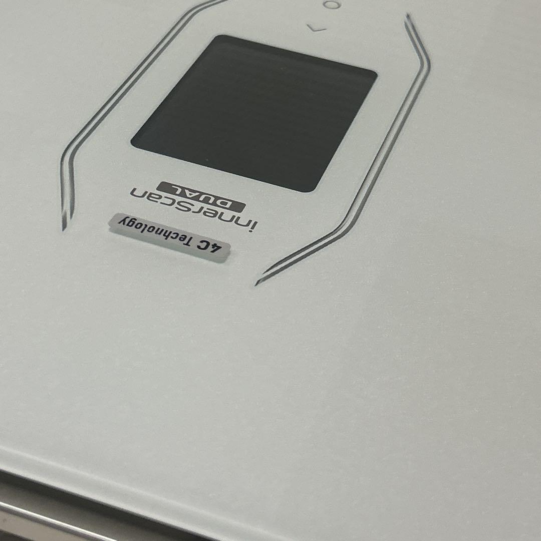 美品　TANITA InnerScan DUAL ホワイト RD-915L