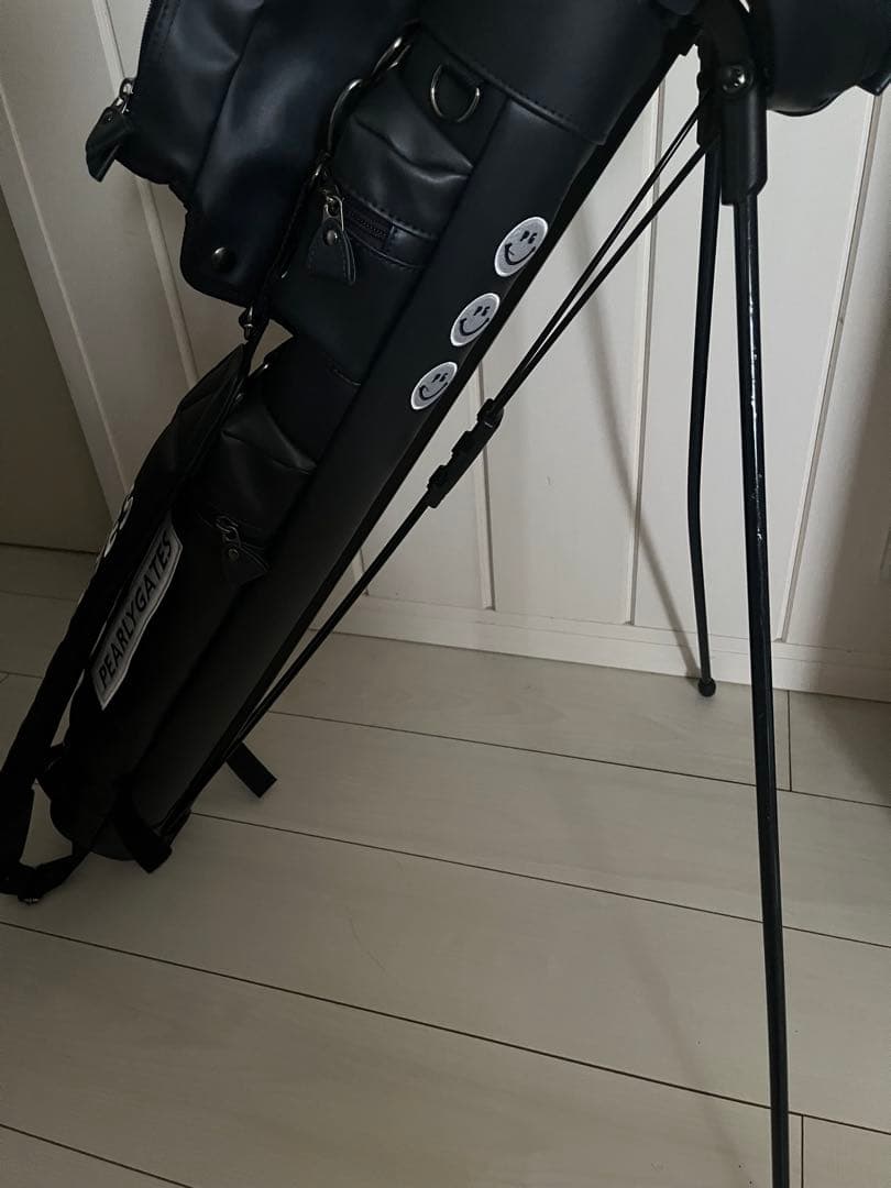 PEARLY GATES ブラックキャディバッグ