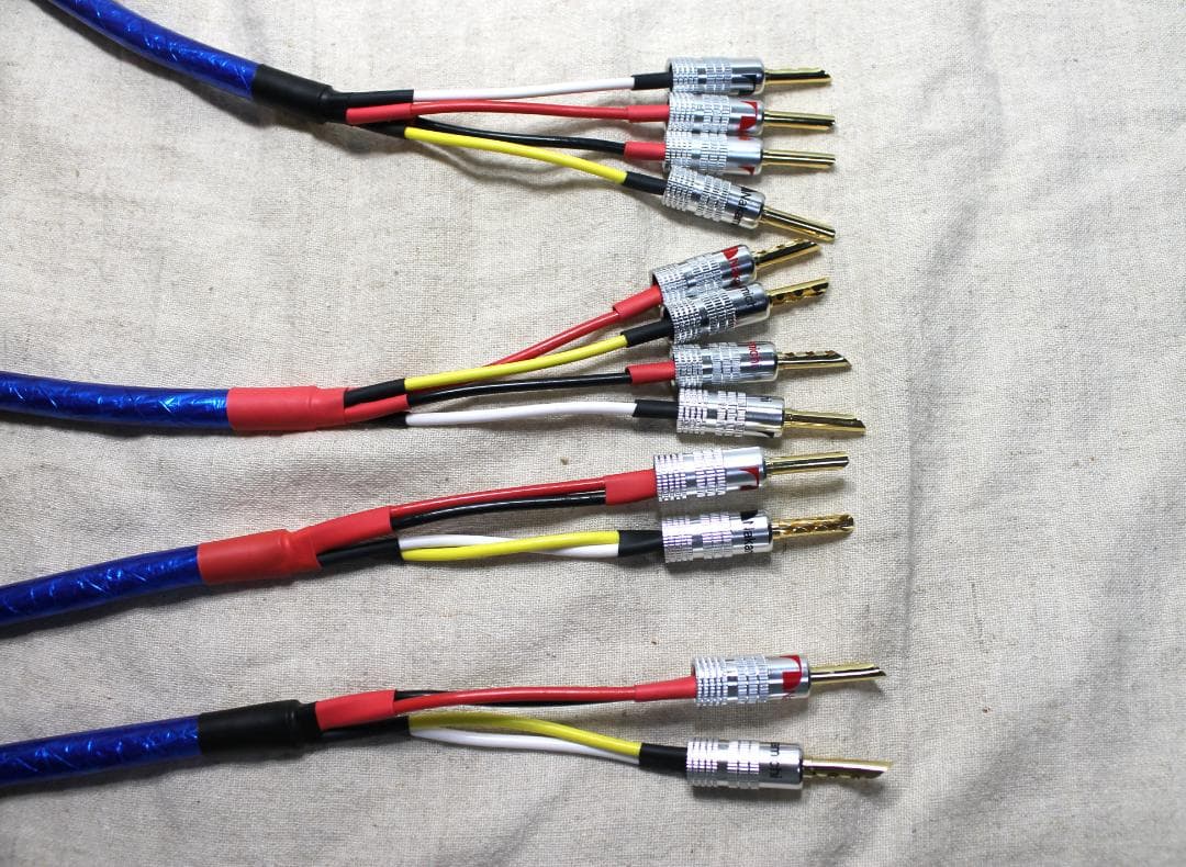 わたる　5500α　ZONOTONE　1.8m2本　2出力4入力用です。