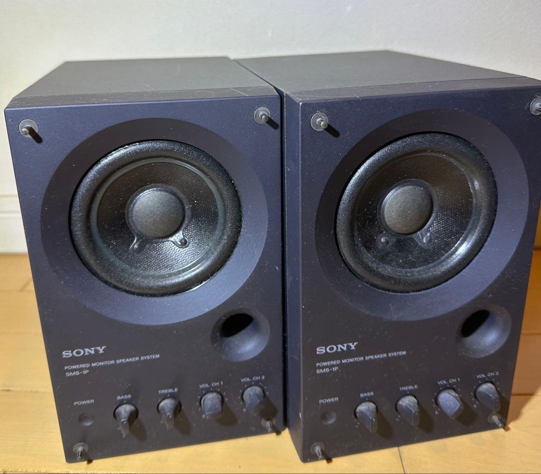 SONY SMS-1P モニタースピーカー 2台 ジャンク品