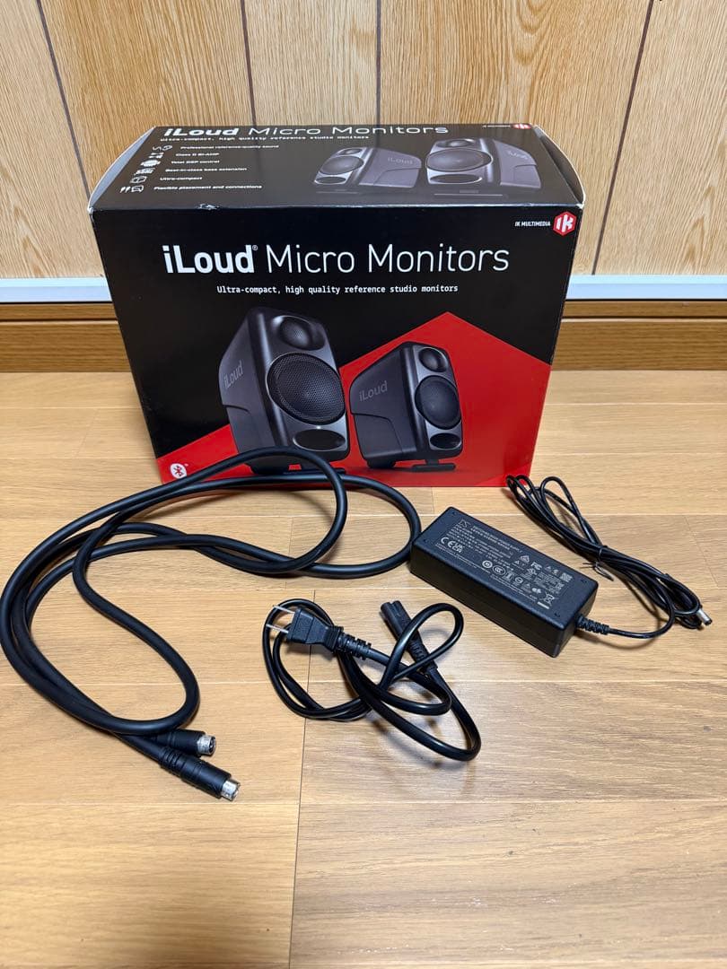 iLoud Micro Monitor モニタースピーカー　＋　ケーブル3m