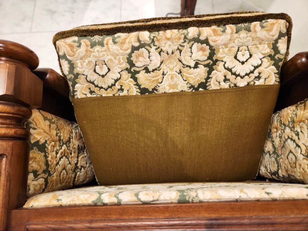 karimoku オールドカリモク コロニアル金華山1人掛けソファ　イス