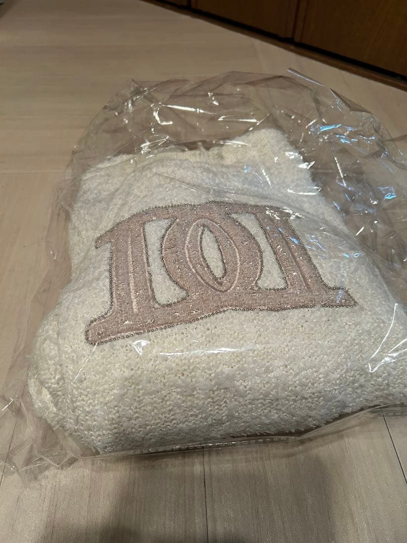 Darich DDロゴツイードニットプルオーバー WHT 新品未使用タグ付き