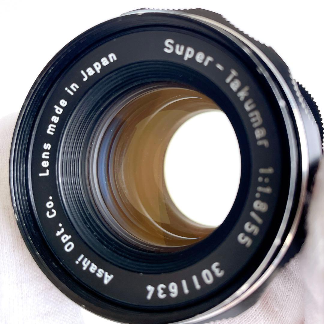 【美フレア光学美品】PENTAX Super Takumar 55mm f1.8