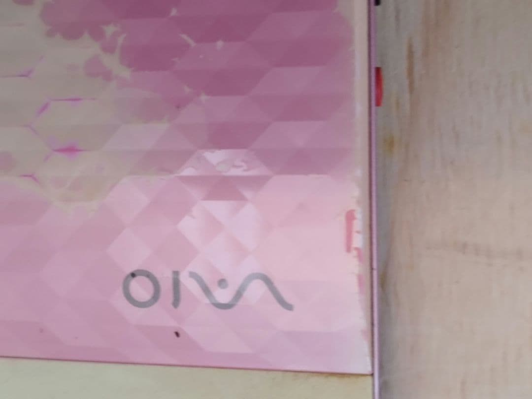 値下げ　ジャンク 256GB i5 人気VAIO ピンク カメラ付！Win10