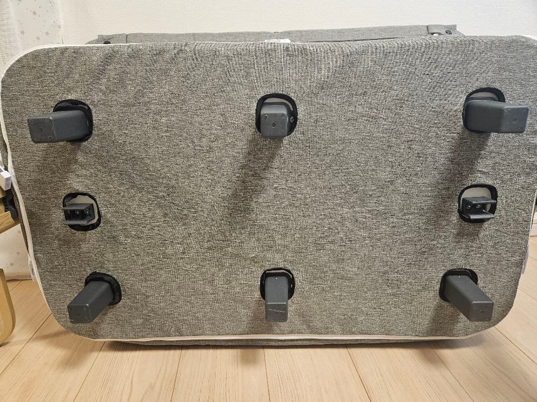 3WAY ベビーベッド 揺りかご・添い寝・プレイヤード