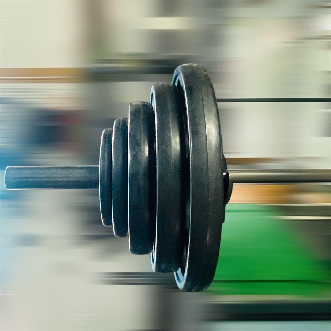 Ivanko イバンコ オリンピックラバープレート105kg➕トライセプスロープ