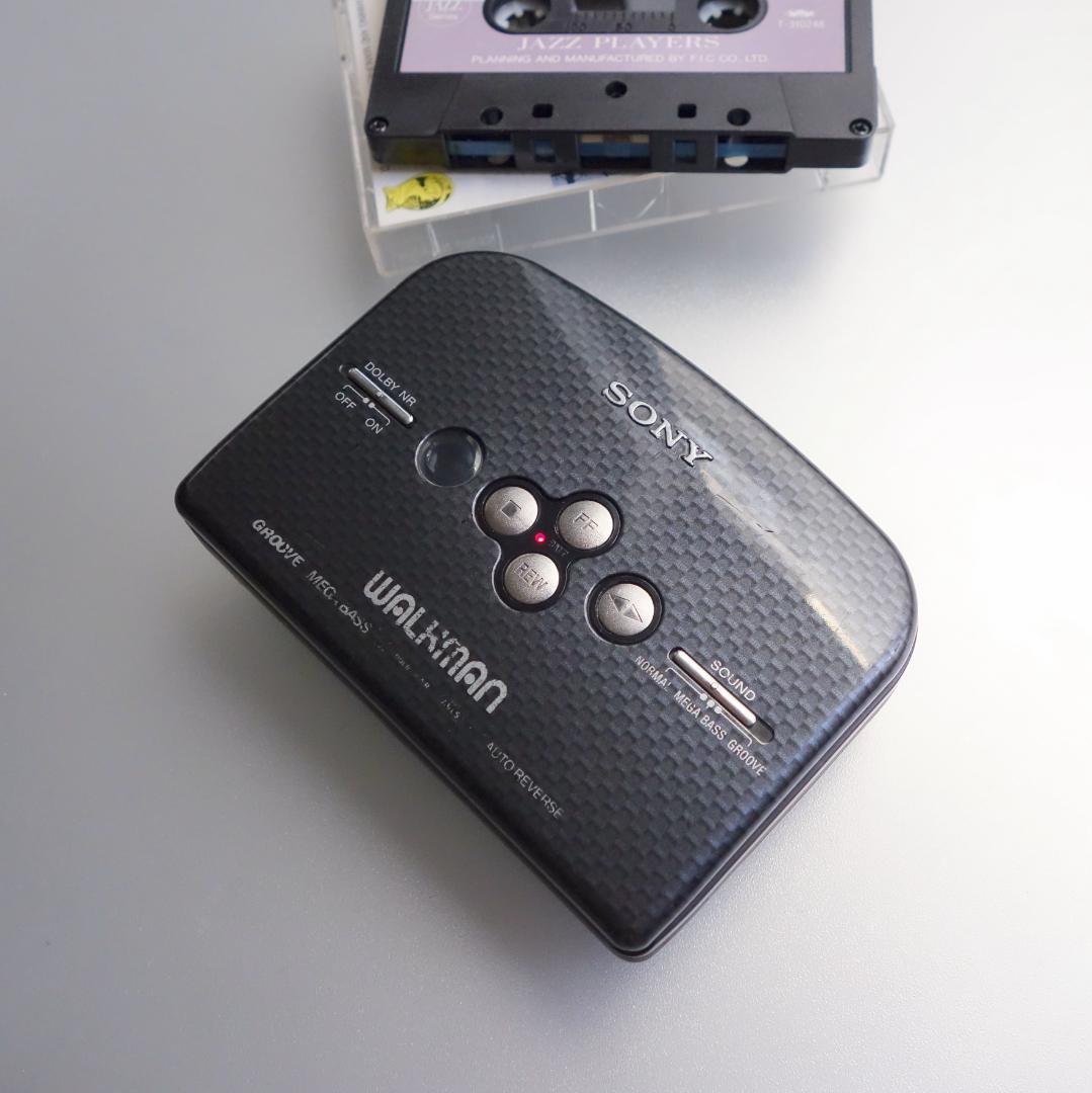 【動作品】希少 WM-E40ST ソニー カセットテーププレーヤー ウォークマン