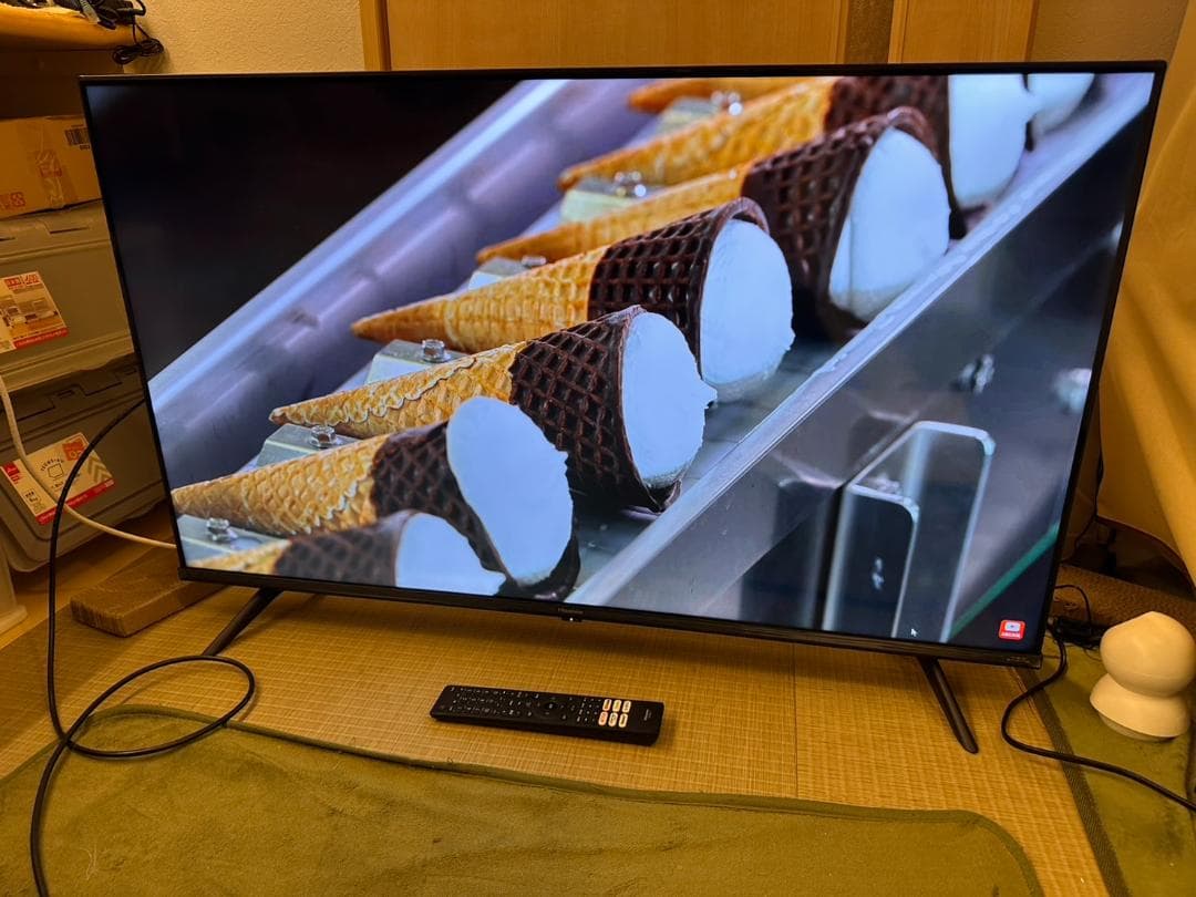 ハイセンス hisense 43型　スマートテレビ 43A6H　23年製極美品！