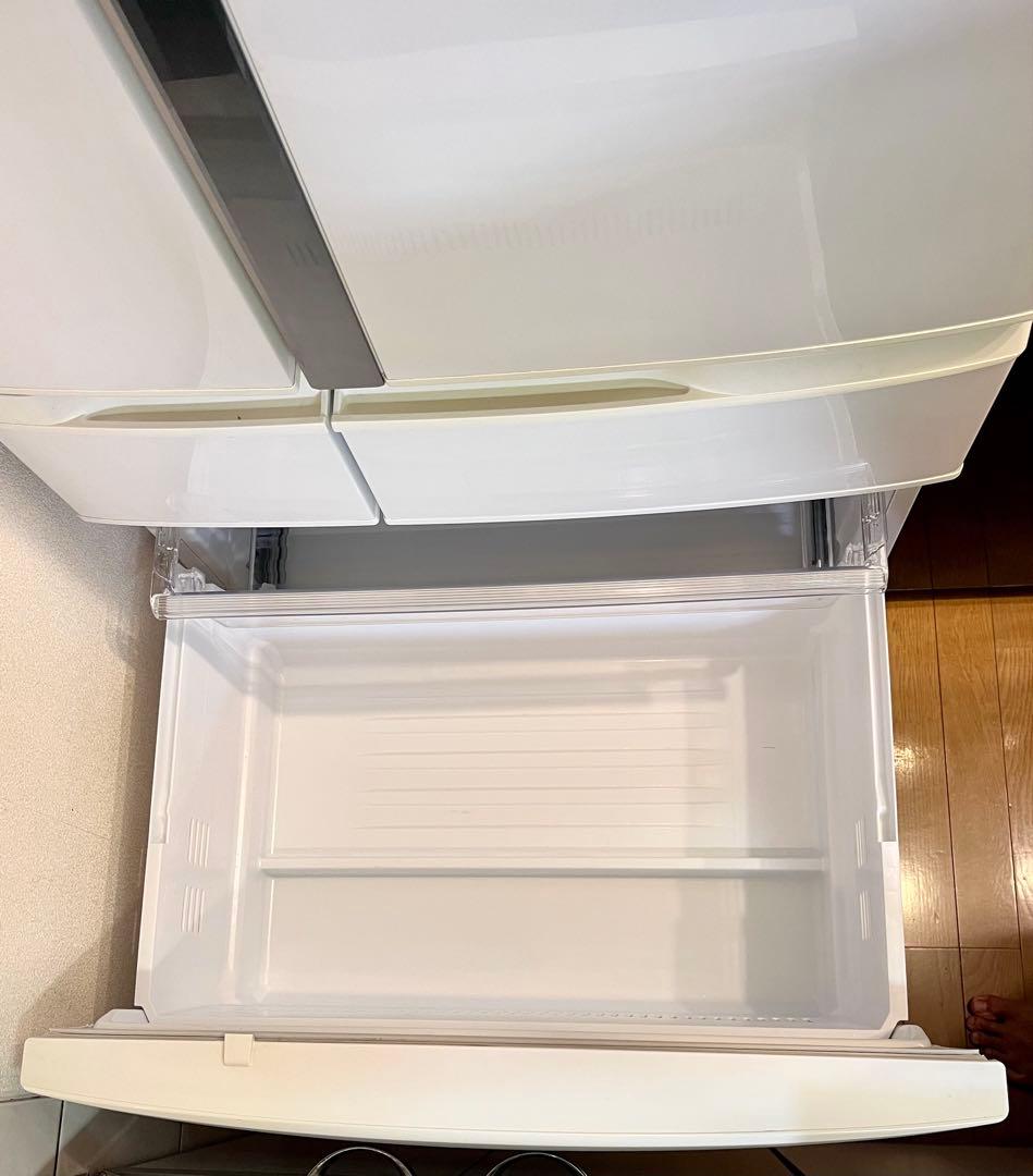 【美品】Panasonic NR-FVF454-W 冷蔵庫 2019年製