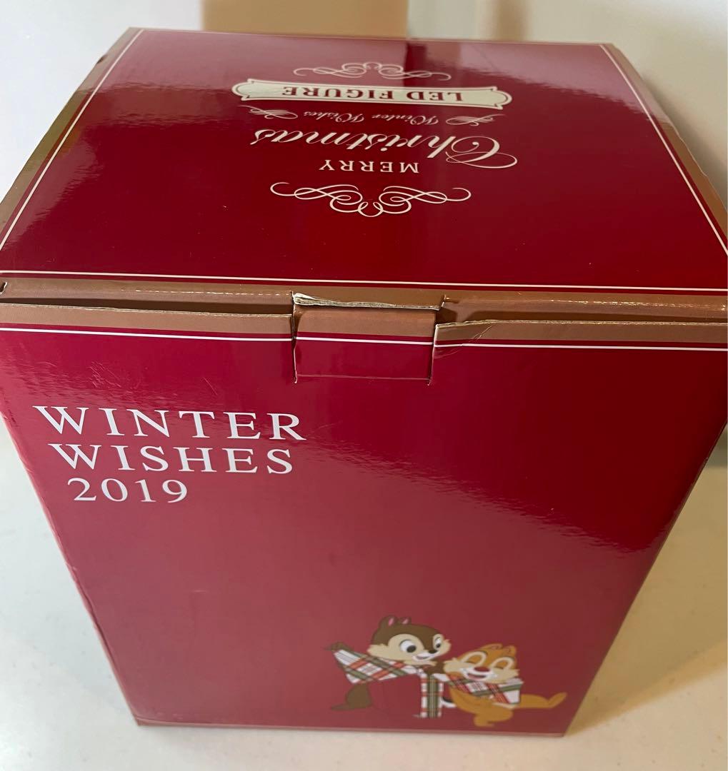 ディズニー クリスマス　 ミッキー ミニー チップ デール LED フィギュア