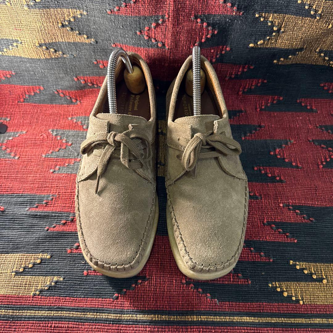 トゥモローランド 購入　パドモアアンドバーンズ　スエードレザー　クラークス