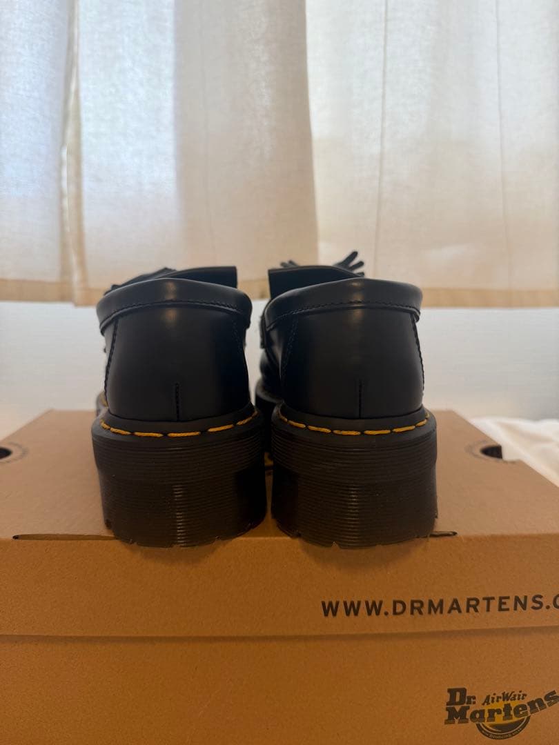 ドクターマーチン エイドリアン クアッド　厚底ローファー