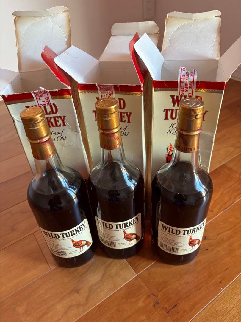 takimwm ［古酒］ワイルドターキー　8年　 3本セット　専用です。