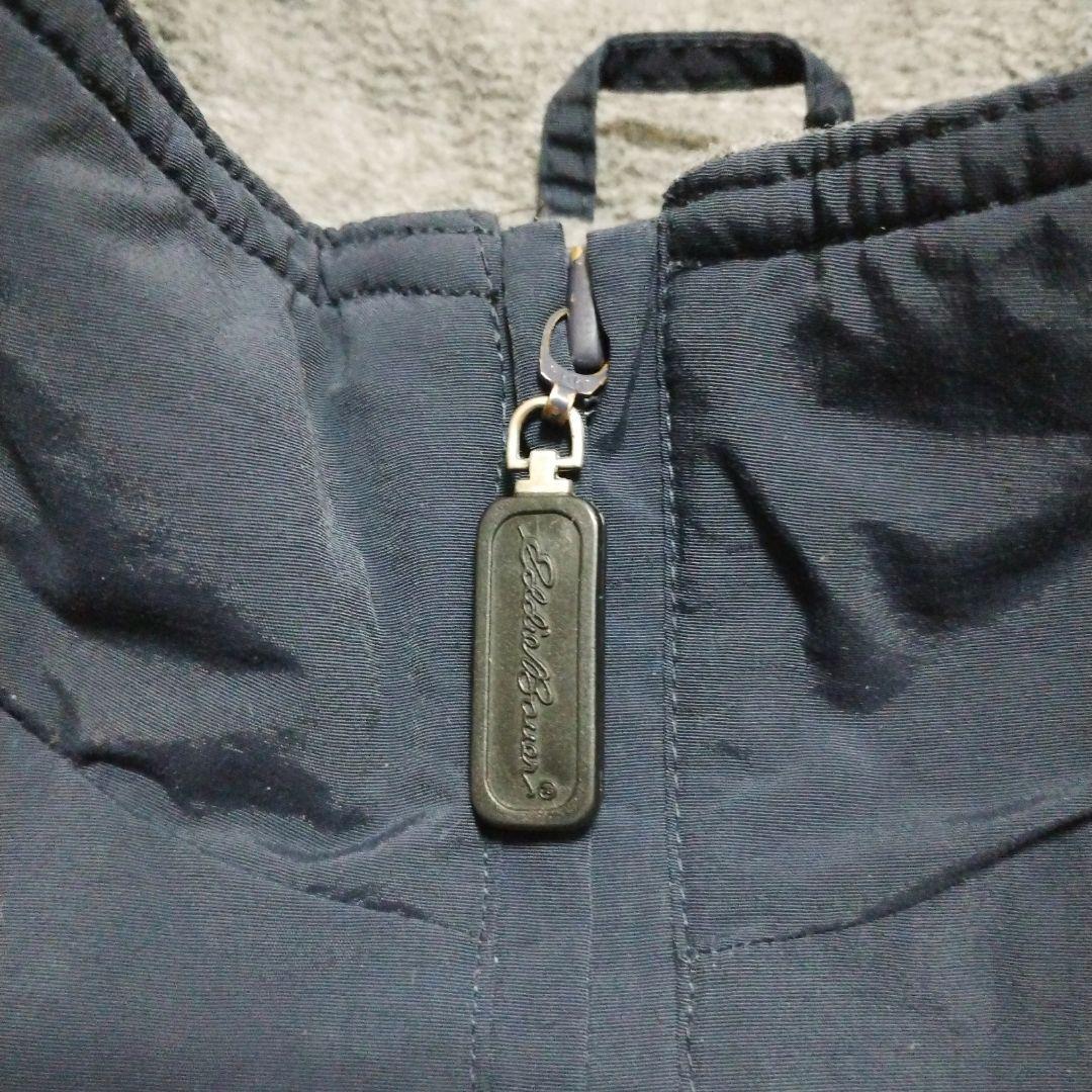00s Eddie Bauer ウォームアップジャケット L 濃紺 シェルド