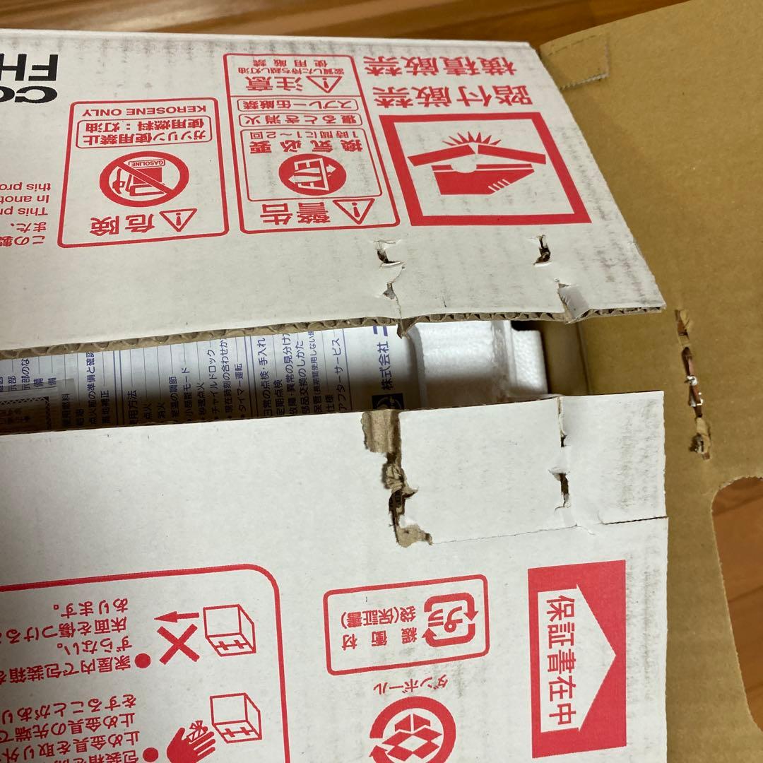 CORONA 石油ファンヒーター FH-DG3210Y-W ホワイト　よごれま栓