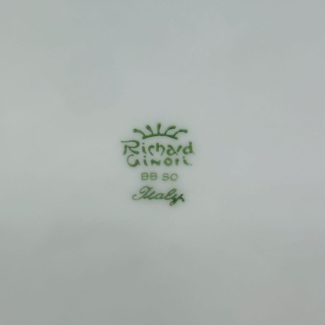 リチャードジノリ ベッキオホワイト ディナープレート 24.5㎝ ６枚セット