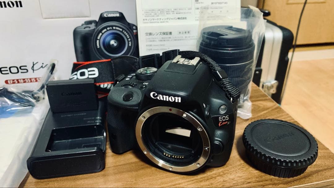 【美品】Canon EOS Kiss X7 レンズキット