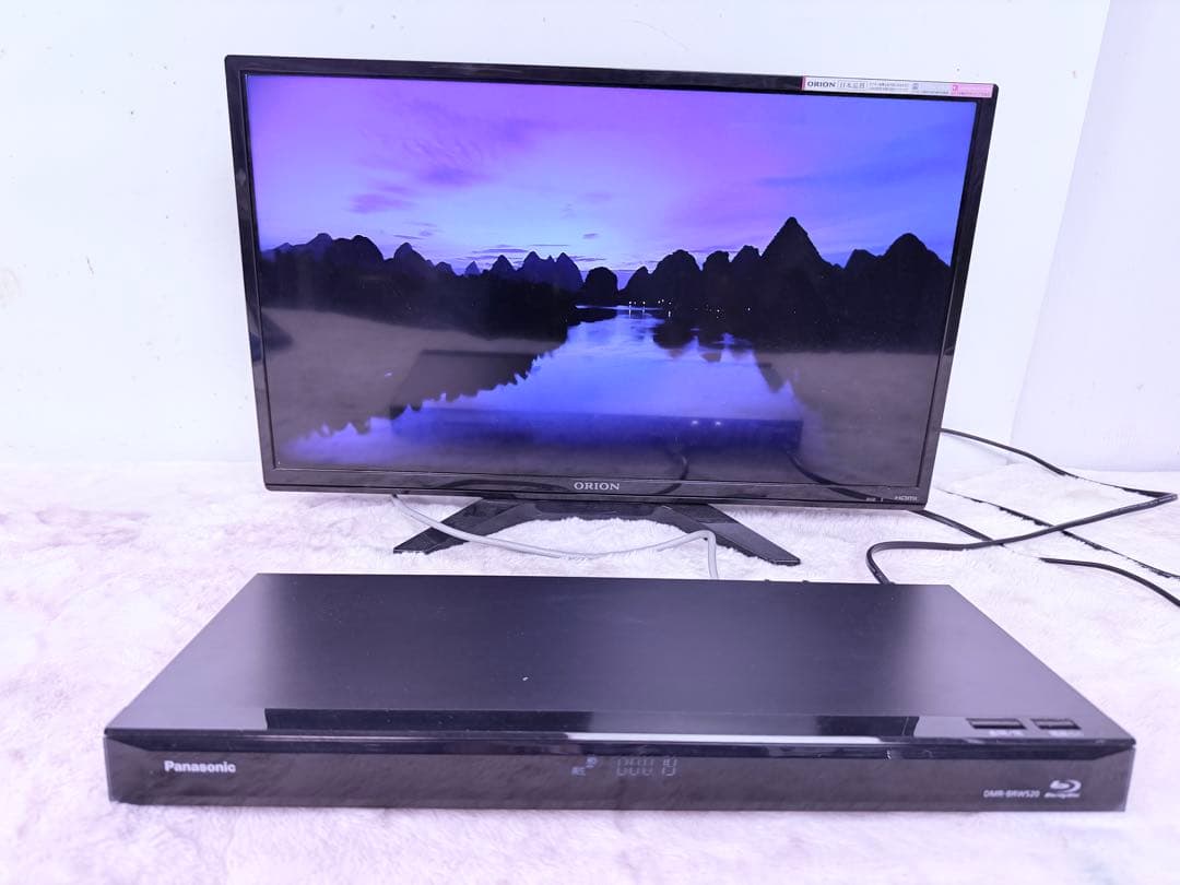 すぐに視聴可能♪DMR-BRW520美品500GB 2番組録画 新品リモコン付