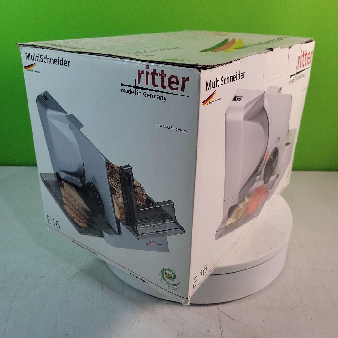 ドイツ製電動スライサーritter MultiSchneider E16未使用品