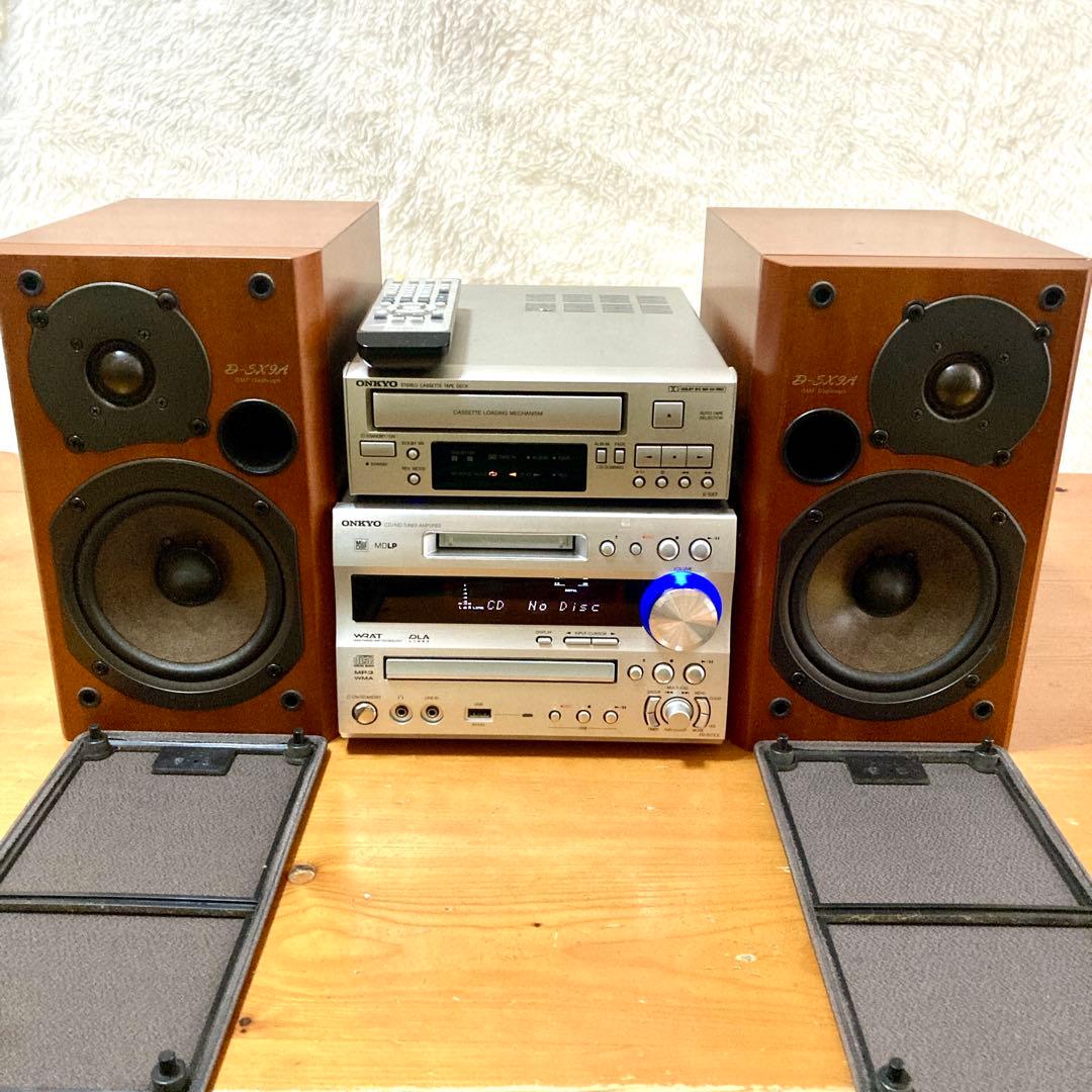【一部難・動作品】ONKYO FR-N7XX コンポ ラジオ オーディオ