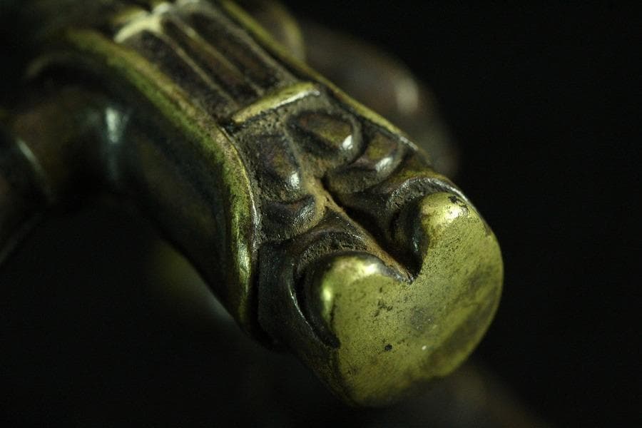 茶道具 唐物 三唐子 蓋置 時代物(K-A824)