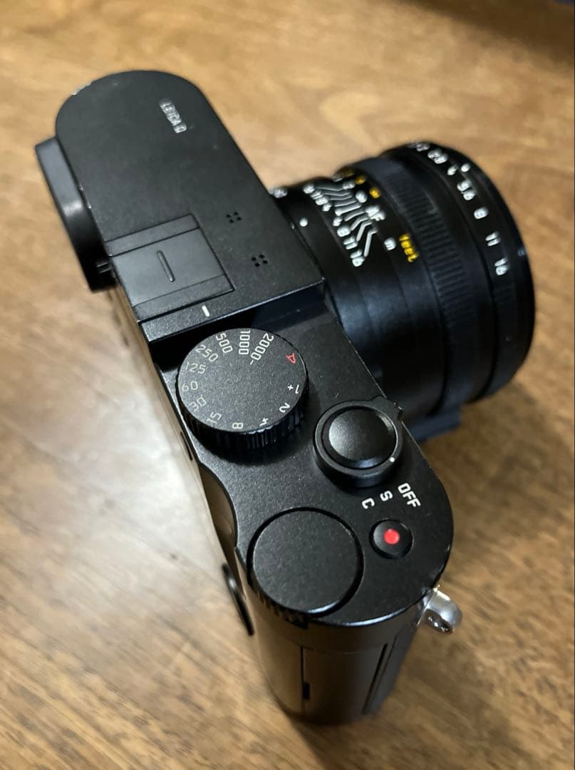 LEICA Q Typ116 black 純正ストラップ付