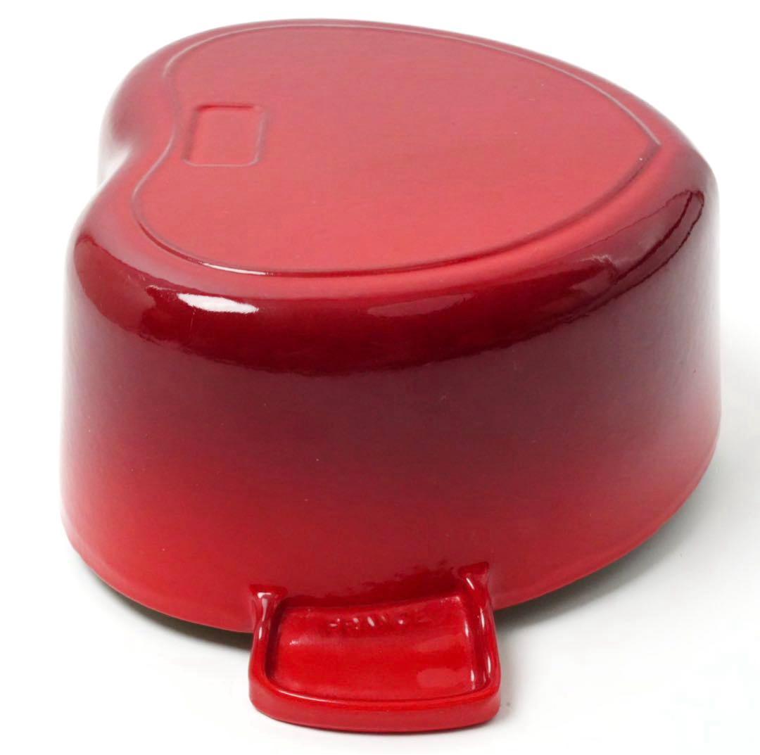 LE CREUSET　ココットダムール　ダムールプレート　チェリーレッド　2L