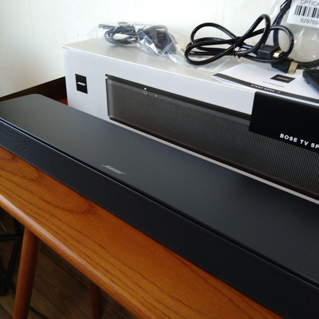 【新品同様】BOSEサウンドバー ボーズブラック　Bose TV Speaker