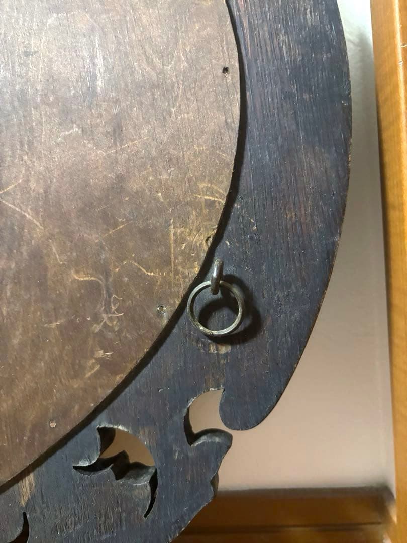 美品 アンティーク ヴィンテージ 英国 ウォールミラー 鏡 イギリス 楕円