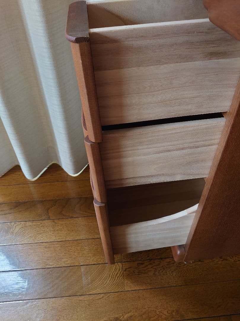 アンティーク レトロ ドレッサー 鏡台 すずらんライト (椅子は別ページ出品中)