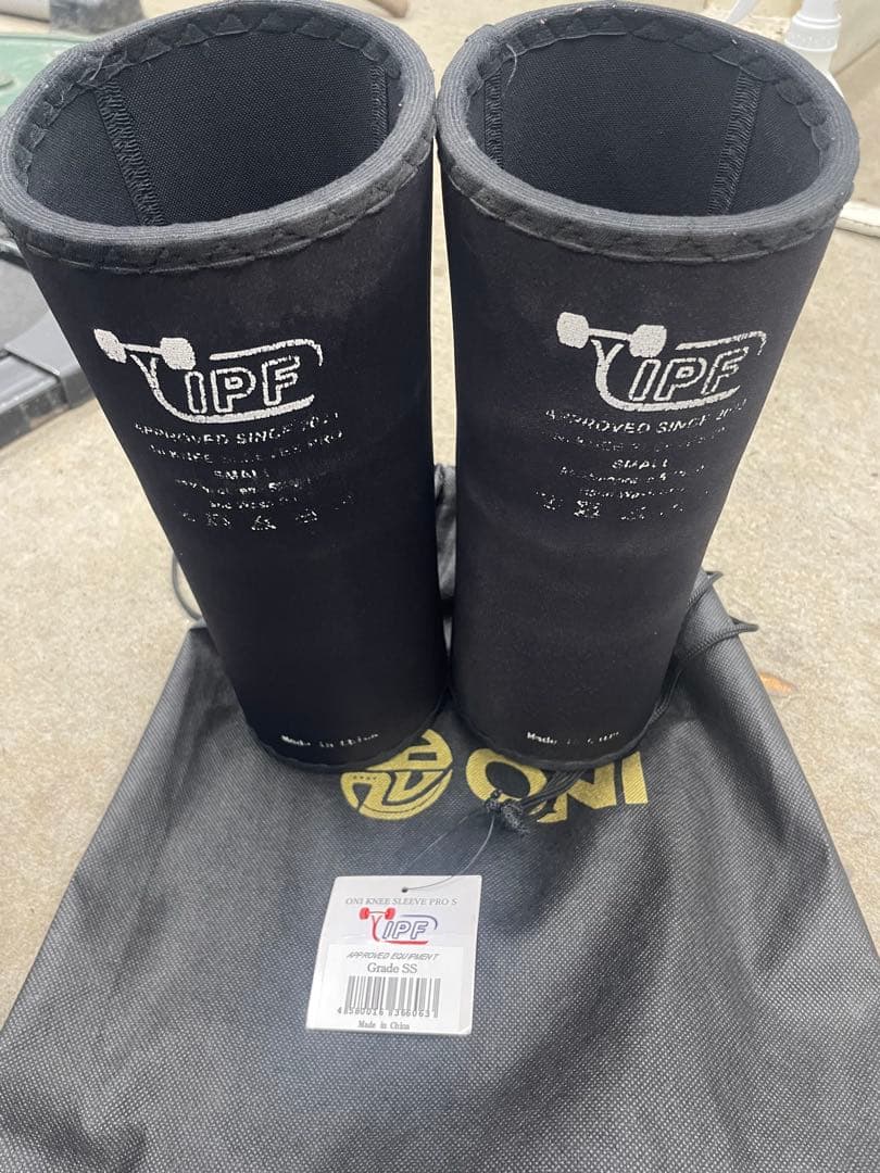 SS級品サイズS 鬼プロONI ニースリーブPRO公認スクワット