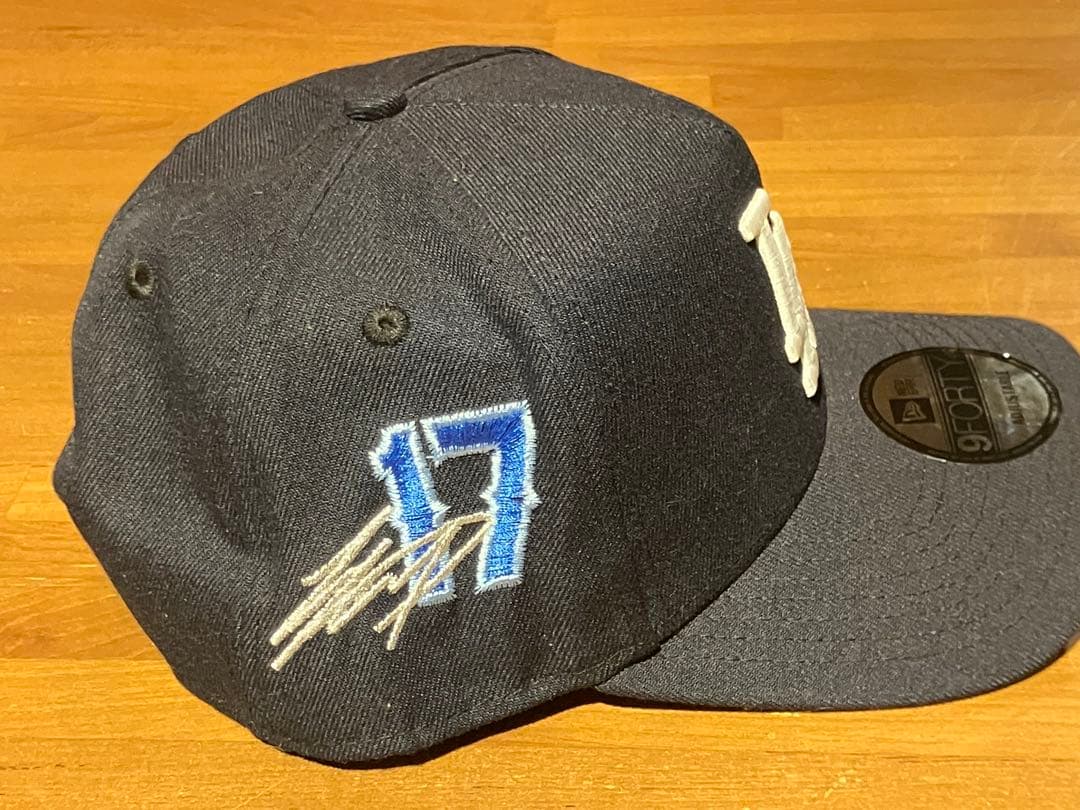 New Era 9FORTY LAキャップ ネイビー