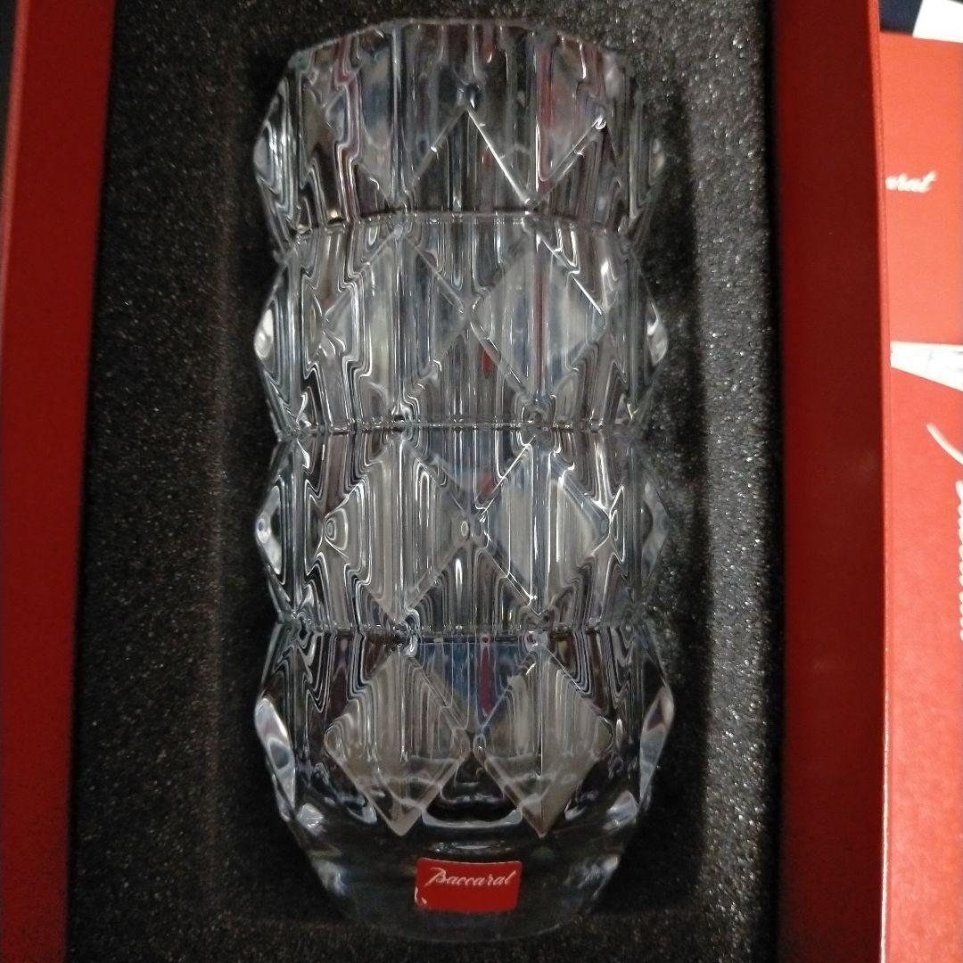 美品 Baccarat バカラ ルクソール フラワー ベース 花瓶