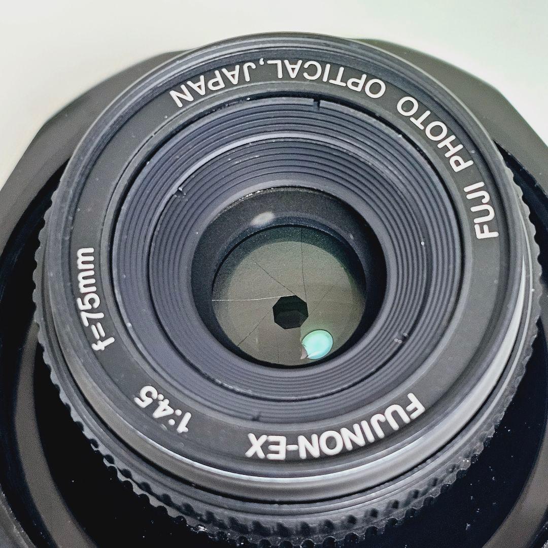 FUJI フジ FUJINON-EX 75mm F4.5 引き伸ばしレンズ