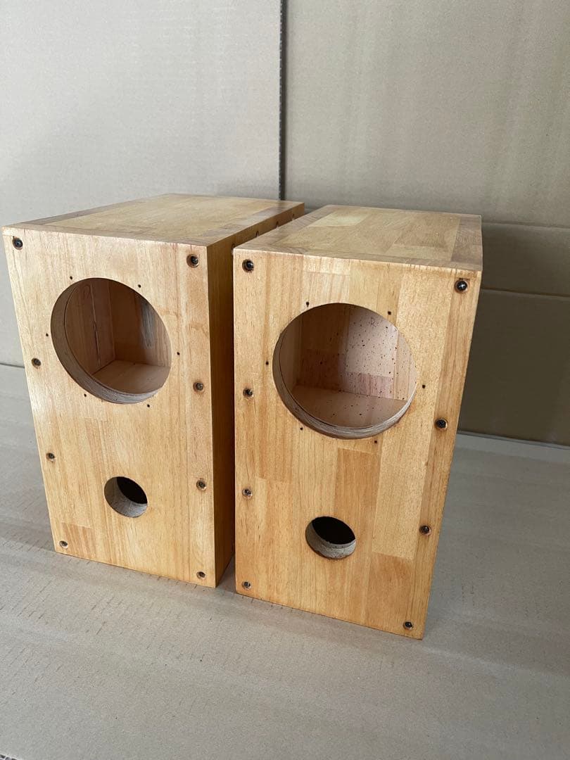 wooden5バスレフバックロード　自作スピーカー