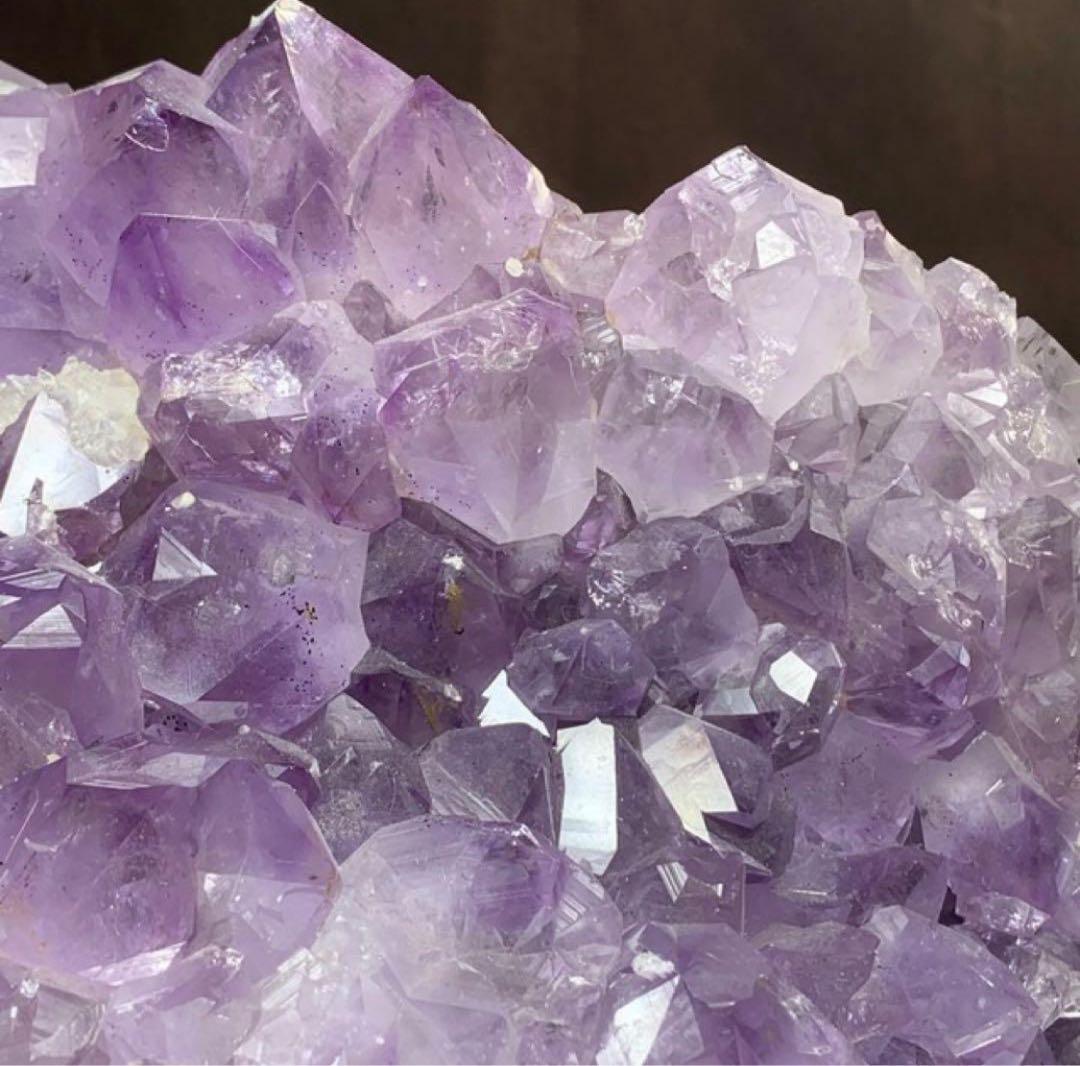 ALLSALE☆ブラジル産☆ラベンダーアメジスト原石クラスター