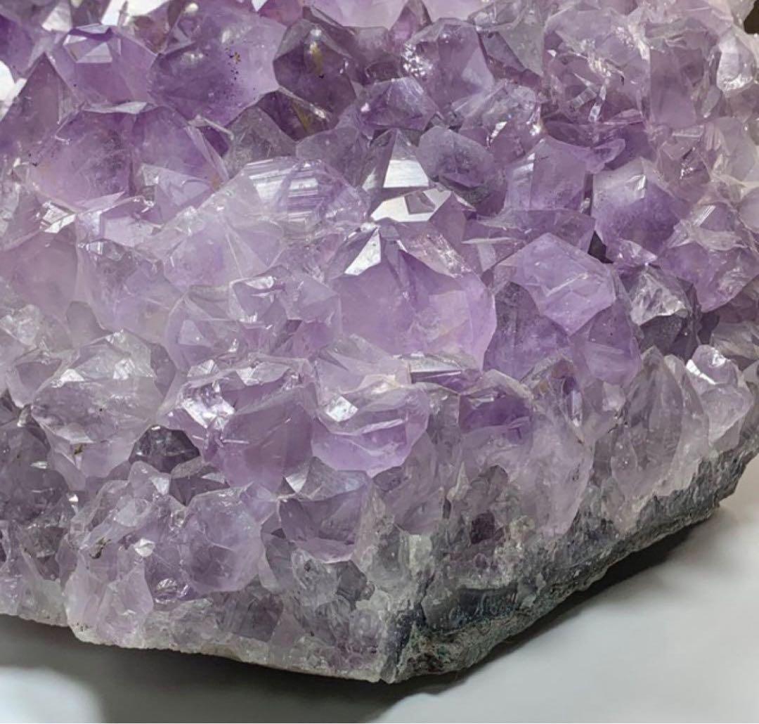 ALLSALE☆ブラジル産☆ラベンダーアメジスト原石クラスター