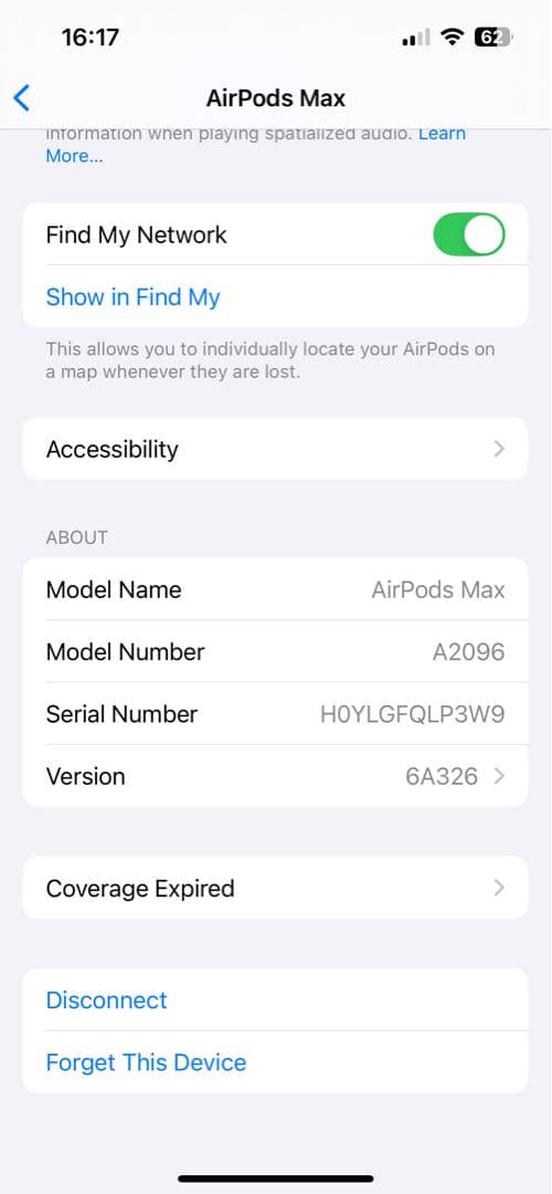 apple airpods max space gray A2096 本体のみ