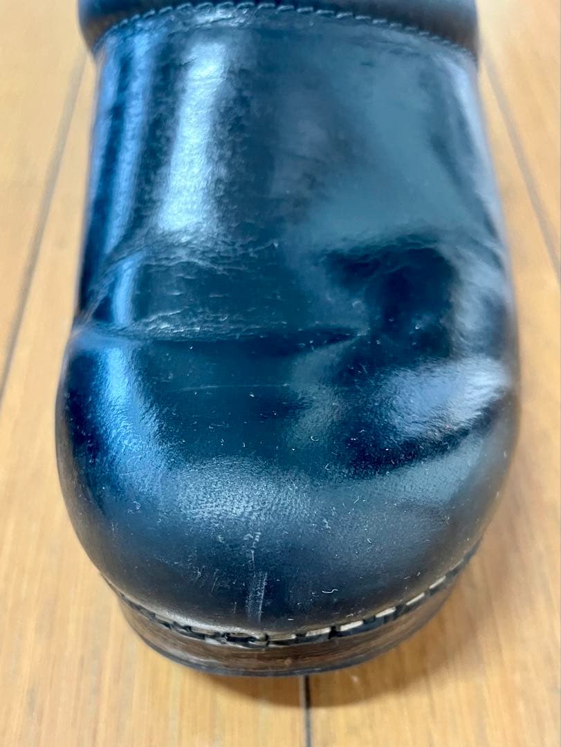 靴 dansko Professional Oiled Pull Up37 Blue