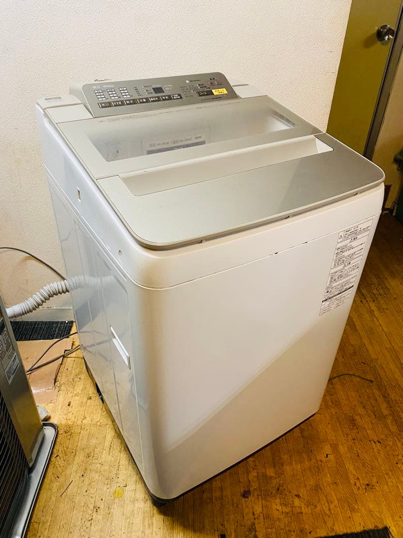 Panasonic 洗濯機　NA-FA80H3 2017年製　8kg 動作良好