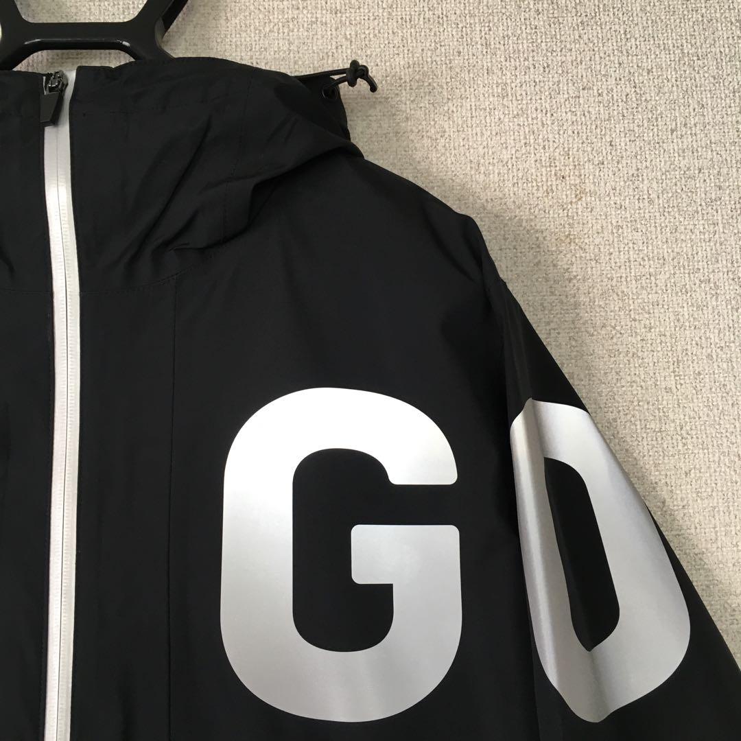 GOAL STUDIO ナイロンジャケット ウィンドブレーカー ブラック ロゴ